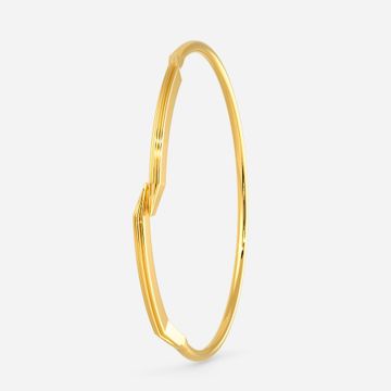 Puffer Please Gold Bangles