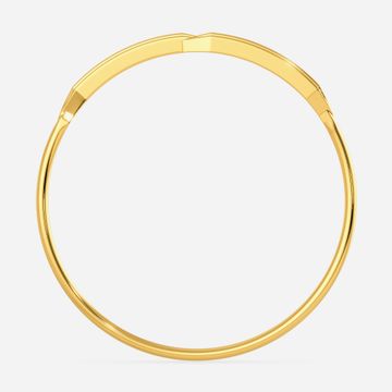 Puffer Please Gold Bangles