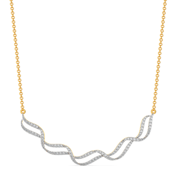 Dramatic Feathers Diamond Necklaces