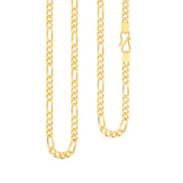 22kt Figaro Chain Gold Chains