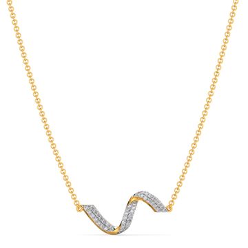 Structural Drama Diamond Necklaces