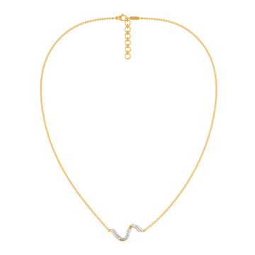 Structural Drama Diamond Necklaces