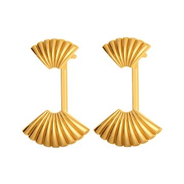 Miss Poisson Gold Earrings