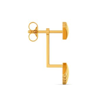 Miss Poisson Gold Earrings