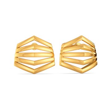 Fashion Fables Gold Earrings