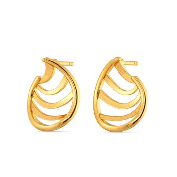 Tales of Juliet Gold Earrings