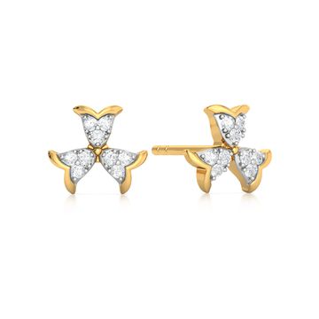 Amaze Acorn Diamond Earrings