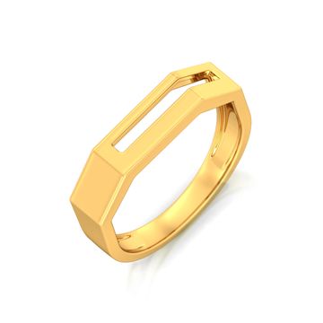 Bend & Shine Gold Rings