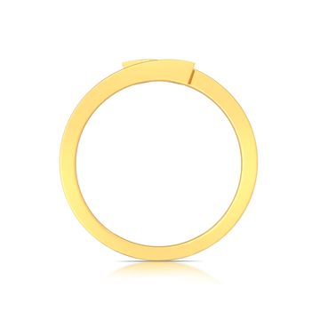 Love Triangle Gold Rings