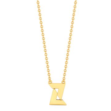 Love Triangle Gold Necklaces