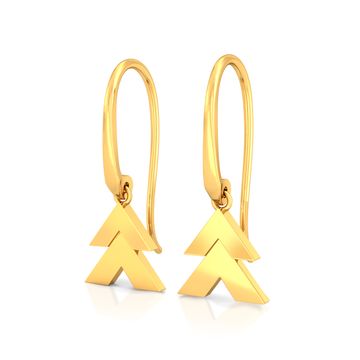 Get Set, Gold Gold Earrings