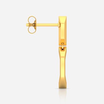 Gold Fling Gold Earrings
