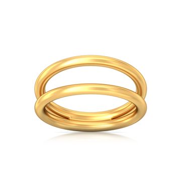 Hoopla Hoop Gold Rings