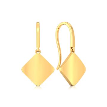Rhombi Lovin Gold Earrings