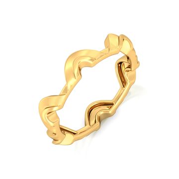 Prissy Arch etype Gold Rings