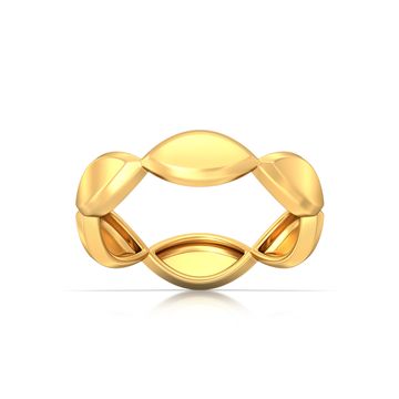 The Oval Game Gold Rings