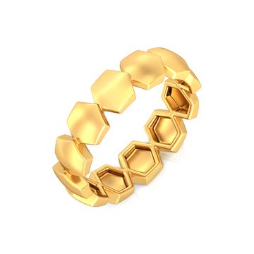 Ace A Maze Gold Rings