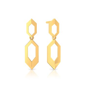 Golden Muse Gold Earrings