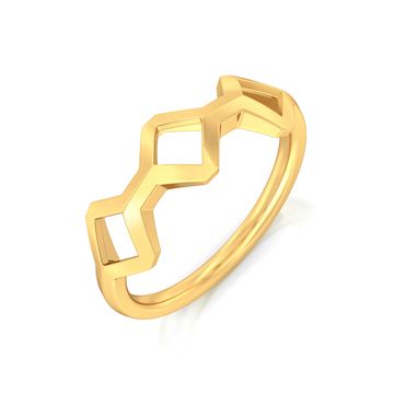 Golden Muse Gold Rings