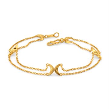 Culture Curvature Gold Bracelets