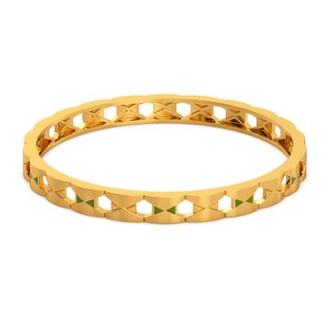 Chic N Combat Gold Bangles