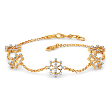 Fun with Mesh Diamond Bracelets