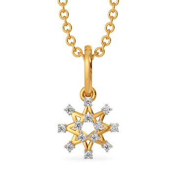 Mesh and Mingle Diamond Pendants