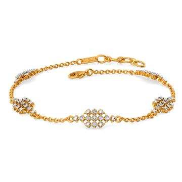 Mesh Vibes Only  Diamond Bracelets