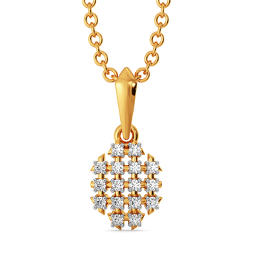 Mesh Vibes Only  Diamond Pendants