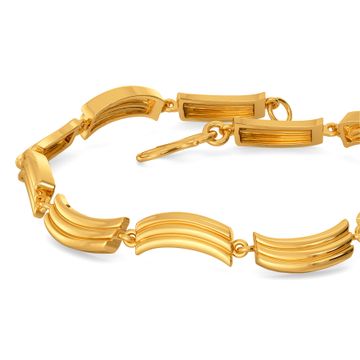My Kinda Curves Gold Bracelets