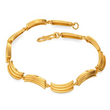 My Kinda Curves Gold Bracelets