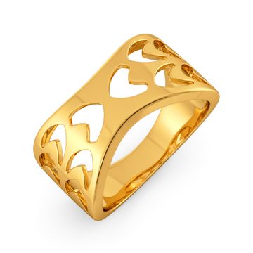 Second Layer Gold Rings
