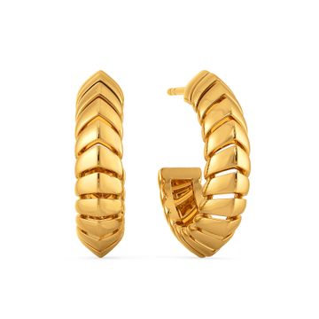 Second Layer Gold Earrings