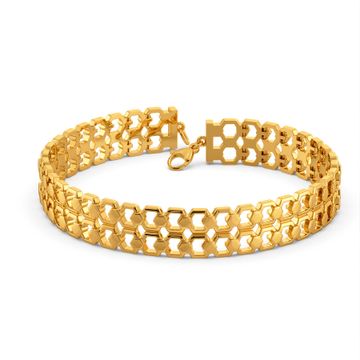 Hex Defence Gold Bracelets
