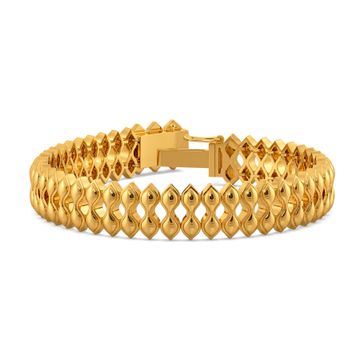 Skin Contours Gold Bracelets