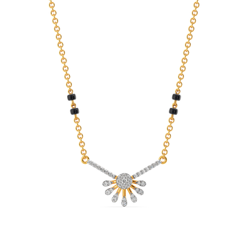 Golden Harmony Diamond Necklaces