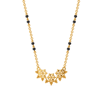 Beam of Beauty Gold Necklaces
