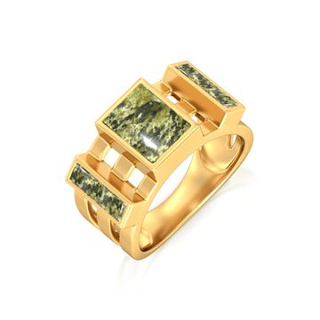 Sergeant Major Gemstone Rings