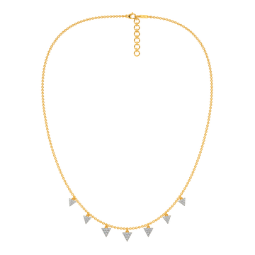 Modern Minimalist Diamond Necklaces