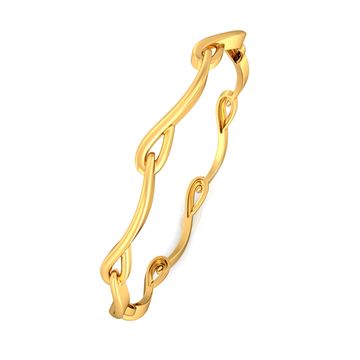 I Loop You Gold Bangles