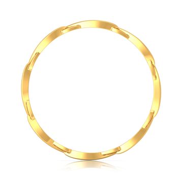 I Loop You Gold Bangles