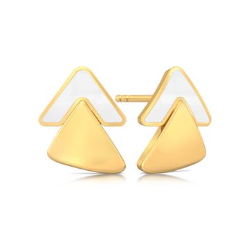 Millennial Vibes Gold Earrings