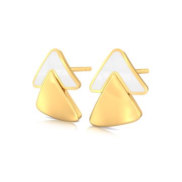 Millennial Vibes Gold Earrings