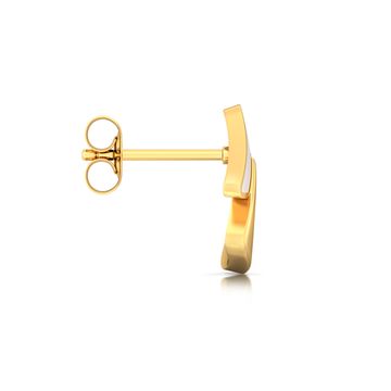Millennial Vibes Gold Earrings