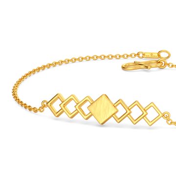 Square Overlay Gold Bracelets
