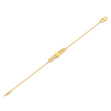 Square Overlay Gold Bracelets