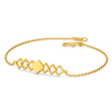 Square Overlay Gold Bracelets