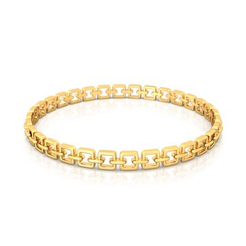 Chained Melody Gold Bangles