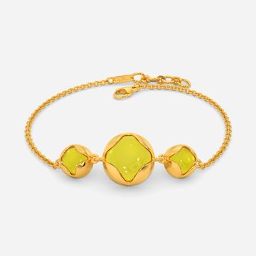 Yellow Mellow Gemstone Bracelets