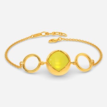 Yellow Sunshine Gemstone Bracelets